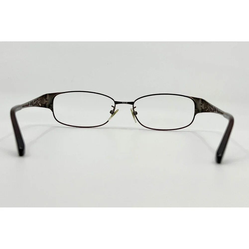 Sferoflex Eyeglasses Womens Brown Filigree Temple 2581 476 54-16-135
